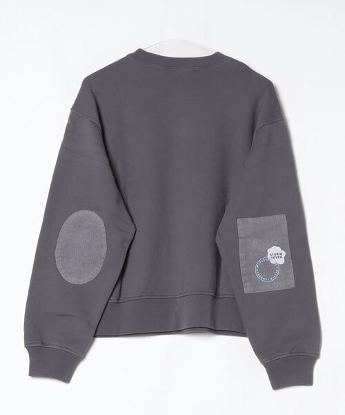 STUDIO SEVEN トレーナー スウェット Corduroy Patch Sweat