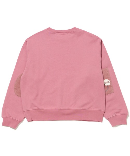 トレーナー♡ピンク♡エイトン STUDIO SEVEN トレーナー スウェット Corduroy Patch Sweat
