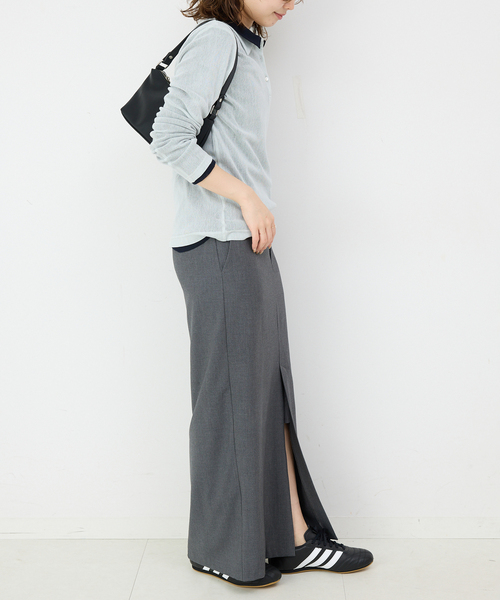 SLOBE IENA｜コットンチュールポロシャツ | Rakuten Fashion