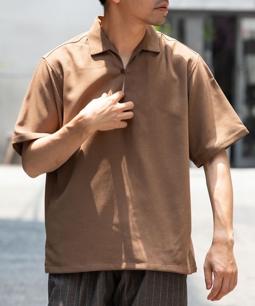 BARENA リネンスキッパーシャツ　サイズ46 ブラウン BARENA リネンスキッパーシャツ サイズ46 ブラウン - メルカリ