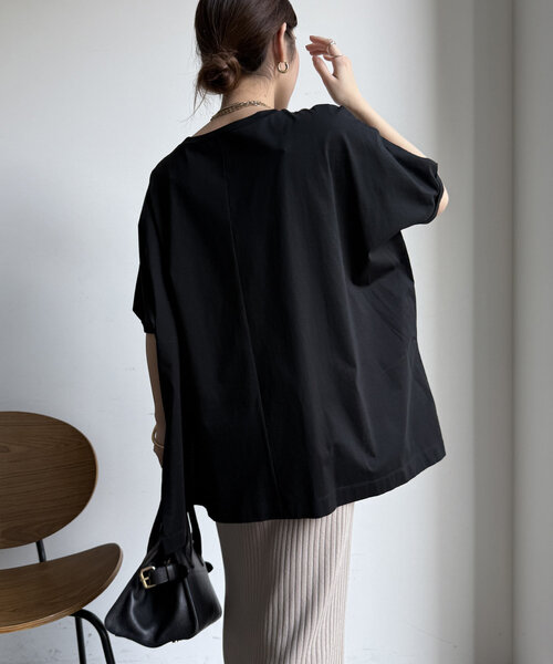 DouDou tシャツ 「WEB限定」LOGRARロゴTEE レディース