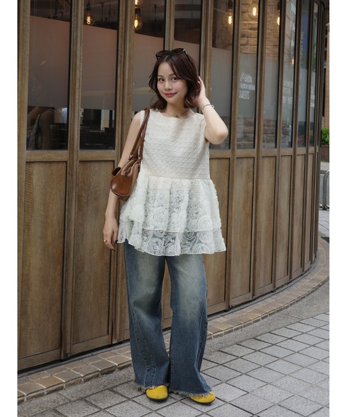 jumelle チュニック mix tiered tunic : ZOZOTOWN Yahoo!店