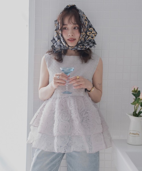 jumelle チュニック mix tiered tunic : ZOZOTOWN Yahoo!店