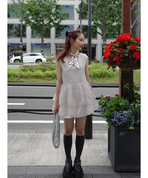 トップス jumelle mix tiered tunic jumelle チュニック mix tiered tunic : ZOZOTOWN Yahoo!店