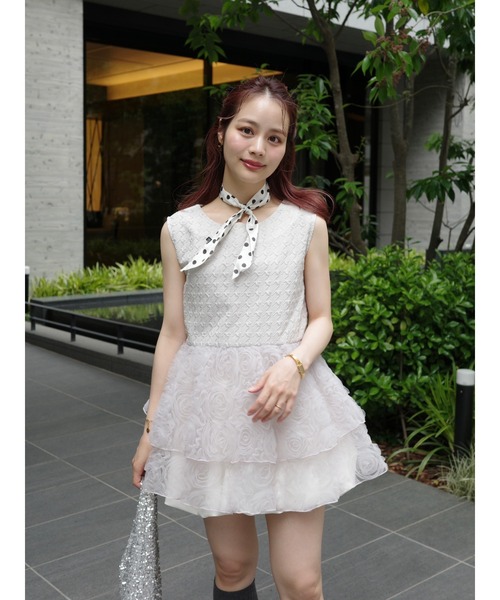 トップス jumelle mix tiered tunic jumelle チュニック mix tiered tunic : ZOZOTOWN Yahoo!店