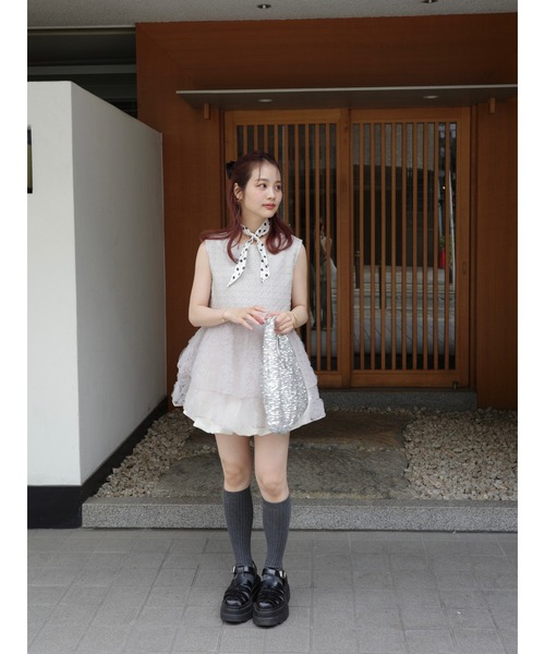 トップス jumelle mix tiered tunic jumelle チュニック mix tiered tunic : ZOZOTOWN Yahoo!店