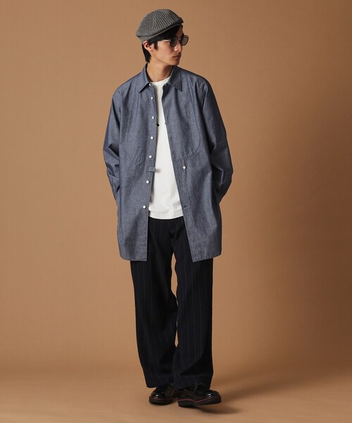40CARATS&525 BY TAKEO KIKUCHI パンツ ウールサッカー