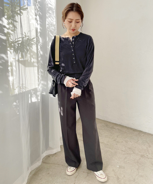Spick＆Span 「Spick & Span」 長袖カットソー FREE ベージュ