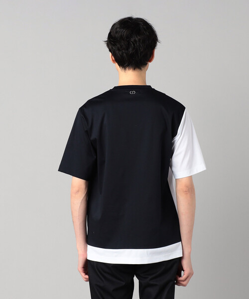 COMME CA MEN（コムサメン） tシャツ カラーブロック Tシャツ メンズ