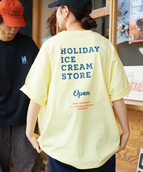 FREAK'S STORE tシャツ 限定展開 HOLIDAY ICECREAM×FREAK'S 別注