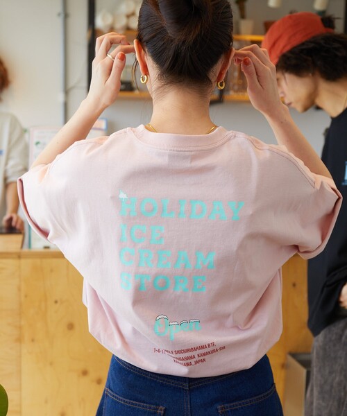 FREAK'S STORE tシャツ 限定展開 HOLIDAY ICECREAM×FREAK'S 別注