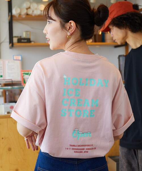 FREAK'S STORE tシャツ 限定展開 HOLIDAY ICECREAM×FREAK'S 別注