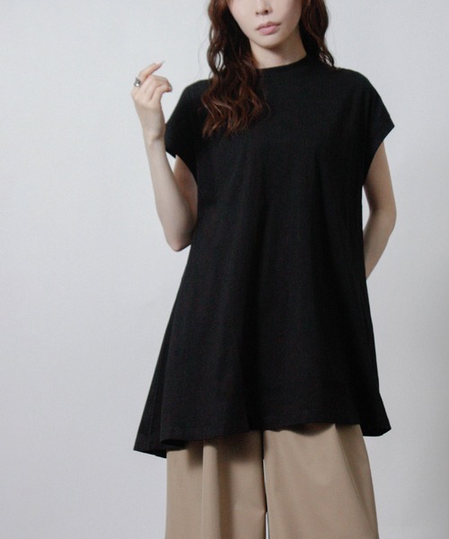 Social GIRL（ソーシャルガール） tシャツ 半袖 接触冷感フレア