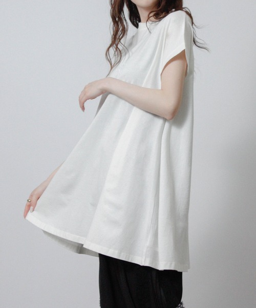 Social GIRL（ソーシャルガール） tシャツ 半袖 接触冷感フレア