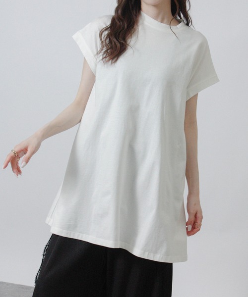 Social GIRL（ソーシャルガール） tシャツ 半袖 接触冷感フレア