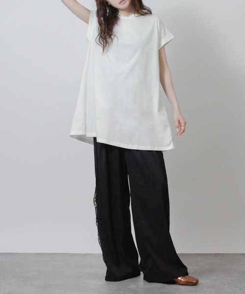 Social GIRL（ソーシャルガール） tシャツ 半袖 接触冷感フレア