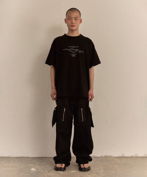 LIBERE リベーレ MULTI POCKET PANTS カーゴパンツ LIBERE リベーレ / MULTI ZIP POCKET PANTS ワイドシルエット