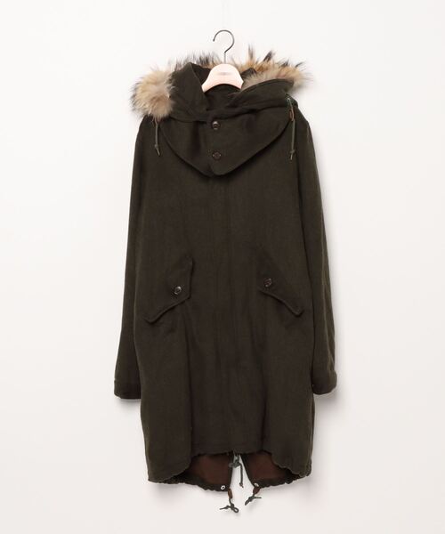 JOHNBULLモッズコート Johnbull（ジョンブル） モッズコート L グリーン メンズ : ZOZOTOWN