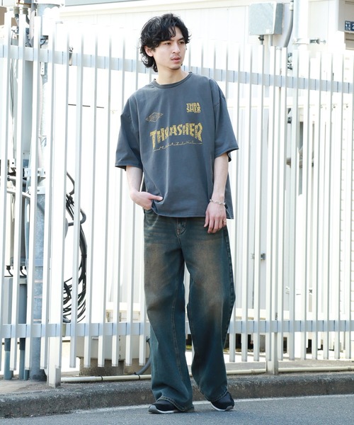 新品未使用品　THRASHERプリントT 4枚セットSサイズ THRASHER tシャツ 「THRASHER/スラッシャー」THRASHER Sleeve