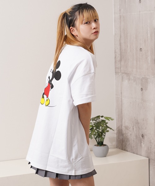 Disney tシャツ ディズニー ミッキーマウス オーバーサイズ T