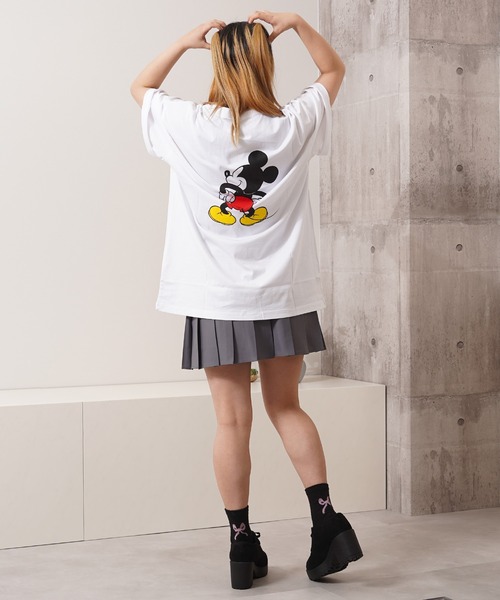 Disney tシャツ ディズニー ミッキーマウス オーバーサイズ T