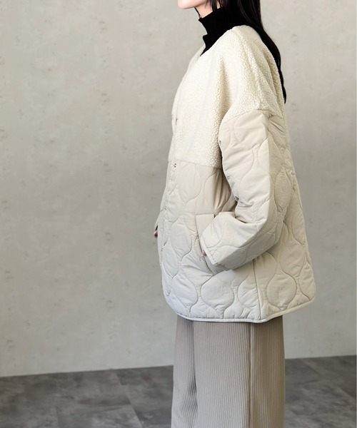 「Per sist ence」 コート FREE アイボリー レディース_画像8