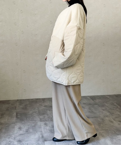 「Per sist ence」 コート FREE アイボリー レディース_画像9