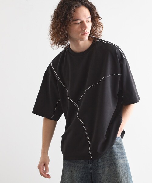 tk.TAKEO KIKUCHI（ティーケータケオキクチ） tシャツ ハンドステッチ