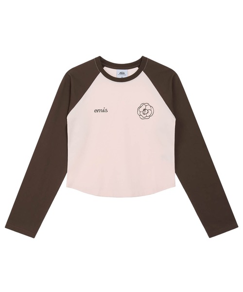 emis tシャツ (WOMENS) ROSE RAGLAN T-SHIRT レディース : ZOZOTOWN emis ROSE RAGLAN ピンク 長袖T