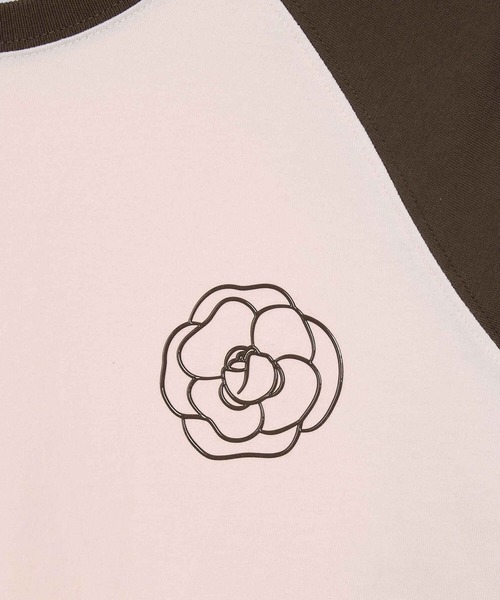 emis tシャツ (WOMENS) ROSE RAGLAN T-SHIRT レディース : ZOZOTOWN 