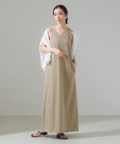 Demi-Luxe BEAMS ワンピース ヴィンテージ 天竺ワンピース