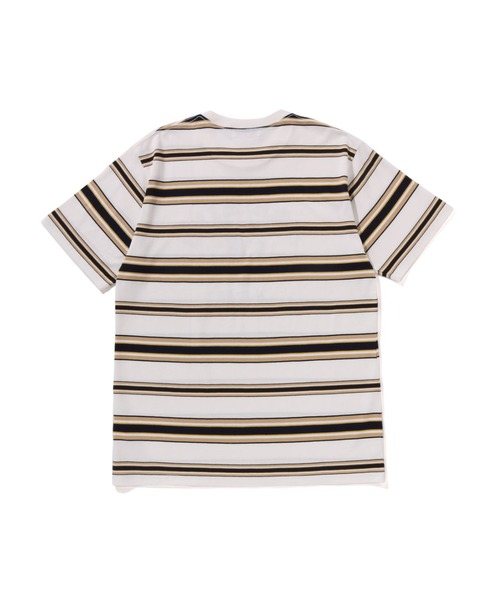 A BATHING APE（アベイシングエイプ） tシャツ COLLEGE STRIPE TEE
