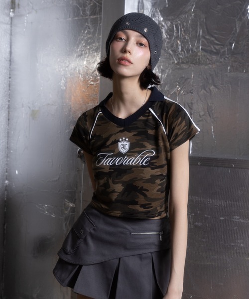 ACLENT tシャツ コンパクトユニフォームT レディース : ZOZOTOWN