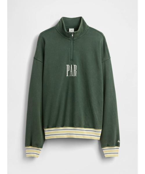 スウェット・トレーナー Malbon Golf BACK BENTIL PERFORMANCE PISTE BEIGE MAN M4321PPI GAP トレーナー スウェット Gap × Malbon ヘビーウェイト ロゴ 1