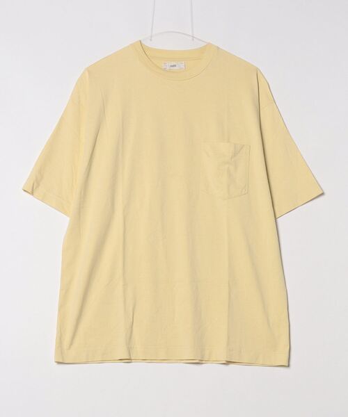 「unfil」 半袖Tシャツ 4 イエロー レディース
