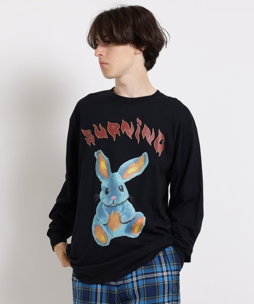 tシャツ BURNIN BUNNY L.S. Tシャツ レディース メンズ