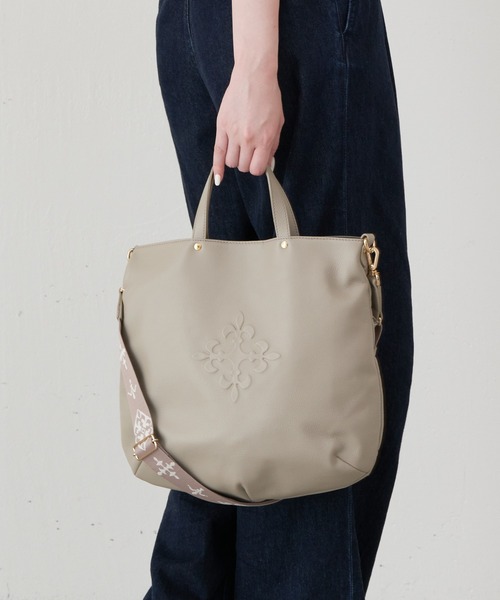 【はこ】Kitamura トートバッグ　russet トートバッグ　２点 名品】WEB限定 ソフトレザー2wayトートバッグ （トートバッグ