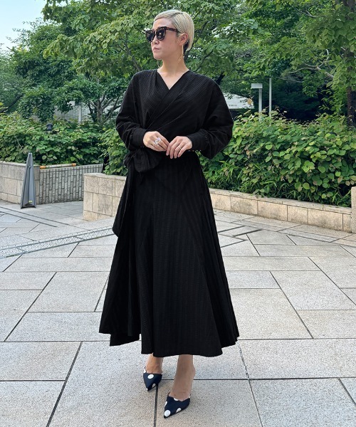 ワンピース ドレープ美シルエットワンピース : ZOZOTOWN Yahoo!店