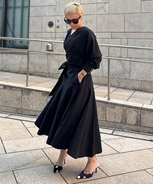 ワンピース ドレープ美シルエットワンピース : ZOZOTOWN Yahoo!店