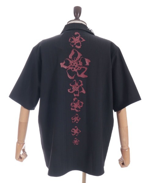 REZEN（リゼン） シャツ 椿テーラー襟ZIPシャツ メンズ : ZOZOTOWN