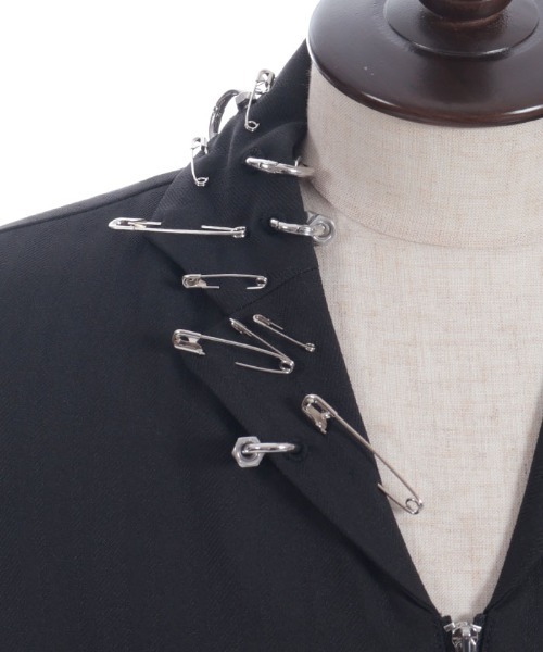 REZEN（リゼン） シャツ 椿テーラー襟ZIPシャツ メンズ : ZOZOTOWN