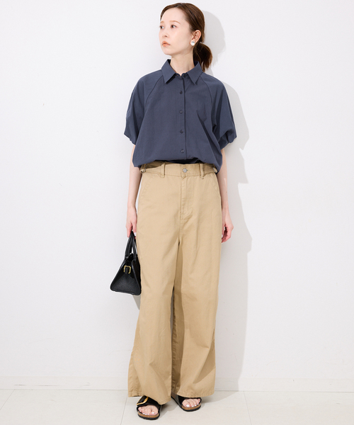 SLOBE IENA ブラウス シャツ 袖ボリュームブラウス レディース