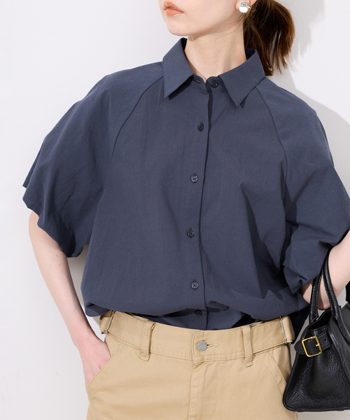 SLOBE IENA ブラウス シャツ 袖ボリュームブラウス レディース