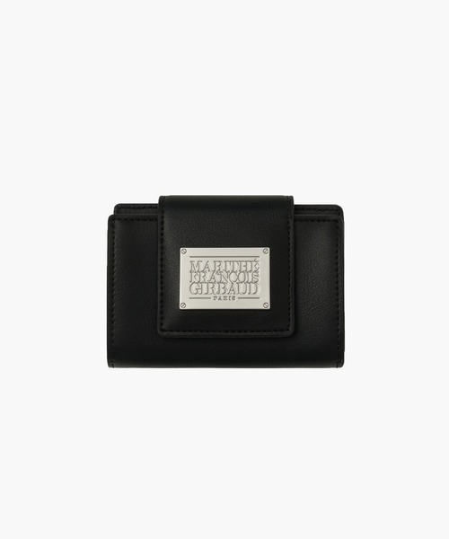 MARITHE + FRANCOIS GIRBAUD REGULAR LOGO TOP ZIP WALLET