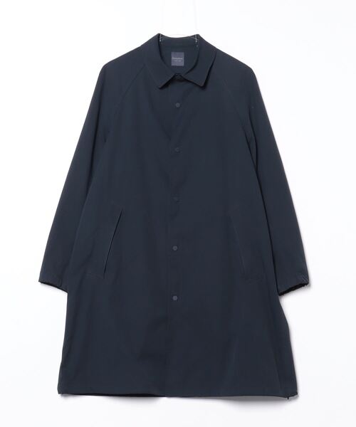 GYMPHLEX（ジムフレックス） ステンカラーコート MEDIUM ネイビー