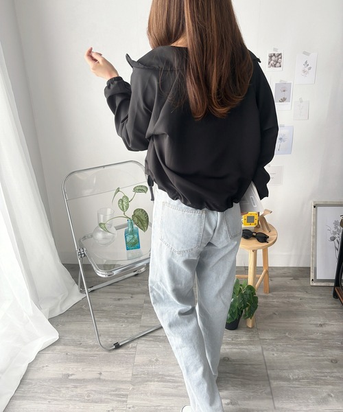 Dewlily ブルゾン アウター いつものコーデにさっと重ねて気温差に