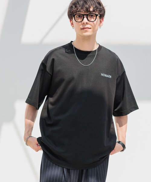 「RAGEBLUE」 半袖Tシャツ LARGE ブラック メンズ