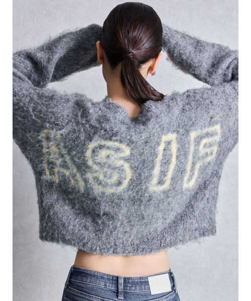 GYDA（ジェイダ） カーディガン AS IFニットカーディガン レディース