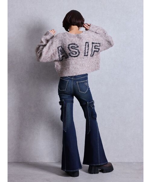 GYDA（ジェイダ） カーディガン AS IFニットカーディガン レディース