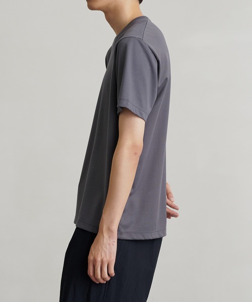 「PUBLIC TOKYO」 半袖Tシャツ 3 ブラック メンズ
